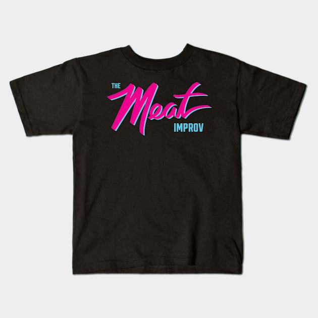 The MEAT Logo Kids T-Shirt by The MEAT Improv